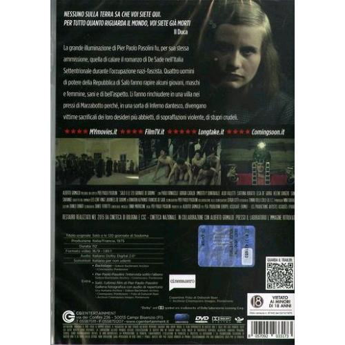 SALO' O LE 120 GIORNATE DI SODOMA DVD