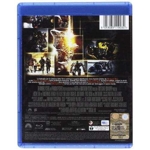 TRANSFORMERS LA VENDETTA DEL CADUTO BLU-RAY