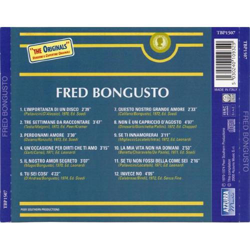 BONGUSTO F. RACCOLTA SUCCESSI CD COME NUOVO@