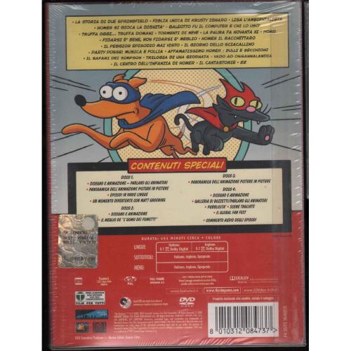 SIMPSON I STAG.12 LIMITED EDITION 4DVD BUONE CONDIZIONI