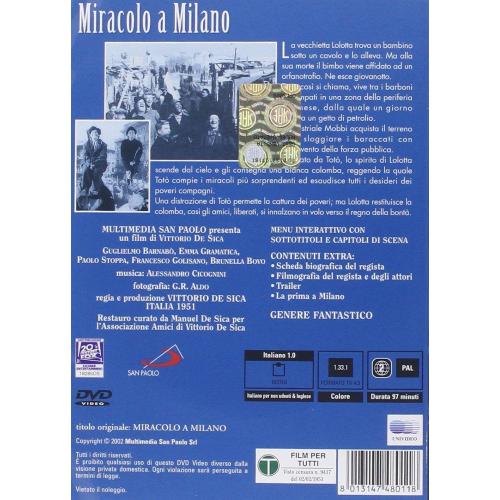 MIRACOLO A MILANO DVD