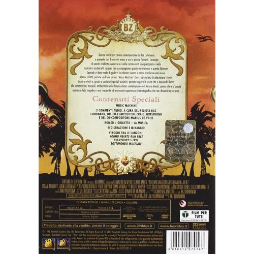 ROMEO+GIULIETTA MUSIC EDITION DVD