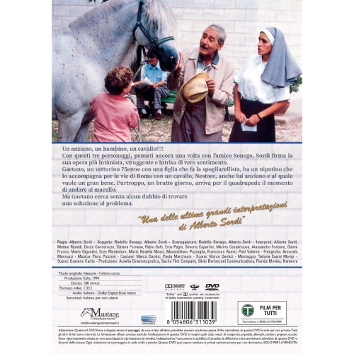 NESTORE L'ULTIMA CORSA -  DVD