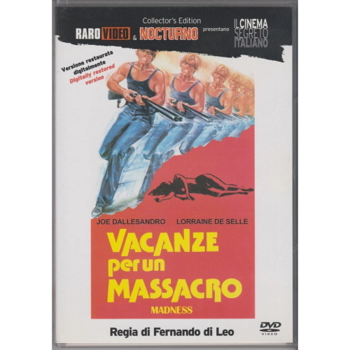 VACANZE PER UN MASSACRO DVD 